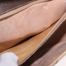 GUCCI GG Supreme Shoulder Bag PVC Beige Gold 904 02 050 Auth 193524-22