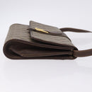 GUCCI GG Supreme Shoulder Bag PVC Beige Gold 904 02 050 Auth 193524-4