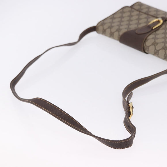 GUCCI GG Supreme Shoulder Bag PVC Beige Gold 904 02 050 Auth 193524