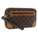 LOUIS VUITTON Monogram Marly Dragonne GM Clutch Bag M51825 LV Auth 193525-1