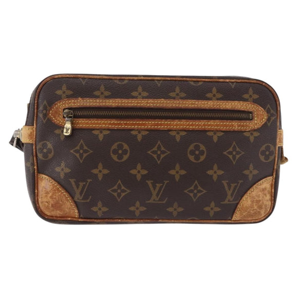 LOUIS VUITTON Monogram Marly Dragonne GM Clutch Bag M51825 LV Auth 193525