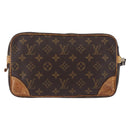 LOUIS VUITTON Monogram Marly Dragonne GM Clutch Bag M51825 LV Auth 193525-2