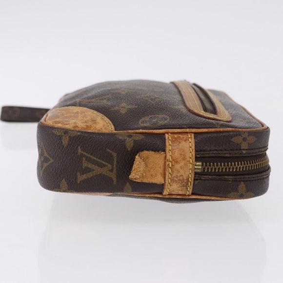 LOUIS VUITTON Monogram Marly Dragonne GM Clutch Bag M51825 LV Auth 193525