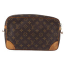 LOUIS VUITTON Monogram Compiegne 28 Clutch Bag M51845 LV Auth 193526-2