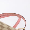 GUCCI GG Canvas Tote Bag Beige Gold 120836 Auth 193531-14