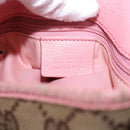GUCCI GG Canvas Tote Bag Beige Gold 120836 Auth 193531-20