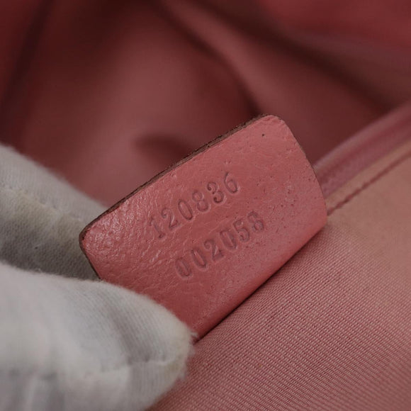 GUCCI GG Canvas Tote Bag Beige Gold 120836 Auth 193531