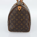 LOUIS VUITTON Monogram Speedy 35 Hand Bag M41524 LV Auth 193533-4