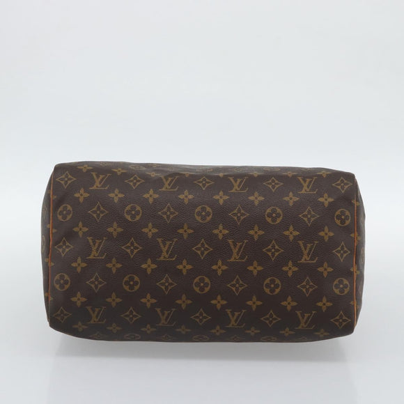 LOUIS VUITTON Monogram Speedy 35 Hand Bag M41524 LV Auth 193533
