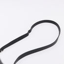 CELINE Big Bag Small Leather 2way Black Silver Auth 193536V-14
