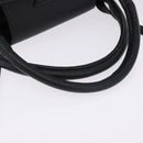 CELINE Big Bag Small Leather 2way Black Silver Auth 193536V-7