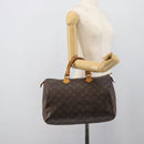 LOUIS VUITTON Monogram Speedy 35 Hand Bag M41524 LV Auth 193537-20