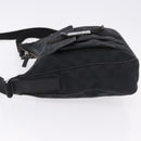 GUCCI GG Canvas Shoulder Bag Black Silver 131211 Auth 193541-4