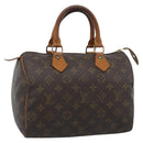 LOUIS VUITTON Monogram Speedy 30 Hand Bag M41526 LV Auth 193544-1