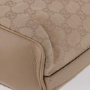 GUCCI GG Canvas Shoulder Bag Beige Gold 73885 Auth 193546A-14
