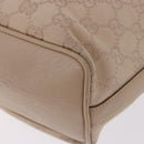 GUCCI GG Canvas Shoulder Bag Beige Gold 73885 Auth 193546A-16