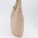 GUCCI GG Canvas Shoulder Bag Beige Gold 73885 Auth 193546A-3