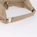 GUCCI GG Canvas Shoulder Bag Beige Gold 73885 Auth 193546A-7