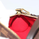 LOUIS VUITTON Damier Ebene Papillon Pouch LV Auth 193550V-18