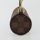 LOUIS VUITTON Damier Ebene Papillon Pouch LV Auth 193550V-3