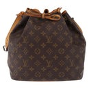 LOUIS VUITTON Monogram Petit Noe Shoulder Bag M42226 LV Auth 193551A-13