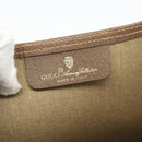 GUCCI GG Supreme Web Sherry Line Tote Bag PVC Beige 39 02 003 Auth 193552A-14