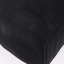 PRADA Chain Shoulder Tote Bag Nylon Black Gold Auth 193554-10