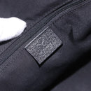 GUCCI GG Canvas Hand Bag Black Gold 145810 Auth 193556A-17