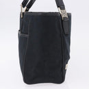 GUCCI GG Canvas Hand Bag Black Gold 145810 Auth 193556A-5
