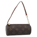LOUIS VUITTON Monogram Papillon Pouch LV Auth 193561-1