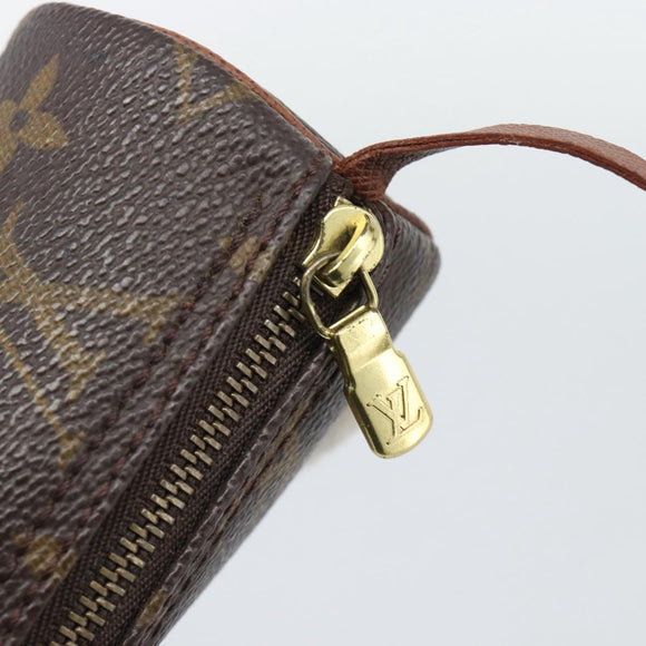 LOUIS VUITTON Monogram Papillon Pouch LV Auth 193561