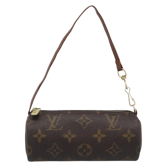 LOUIS VUITTON Monogram Papillon Pouch LV Auth 193561
