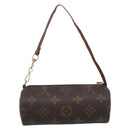 LOUIS VUITTON Monogram Papillon Pouch LV Auth 193561-3