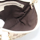 GUCCI GG Canvas Sherry Line Shoulder Bag Beige Gold 144388 Auth 193563A-19