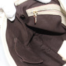 GUCCI GG Canvas Sherry Line Shoulder Bag Beige Gold 144388 Auth 193563A-20