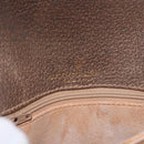 GUCCI GG Supreme Shoulder Bag PVC Beige Gold Auth 193564-17