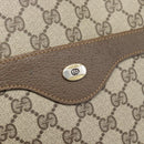 GUCCI GG Supreme Web Sherry Line Tote Bag PVC Beige 40 02 003 Auth 193566-17