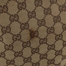 GUCCI GG Canvas Sherry Line Tote Bag 2 Set Beige Auth 193567-12