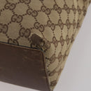 GUCCI GG Canvas Sherry Line Tote Bag 2 Set Beige Auth 193567-17