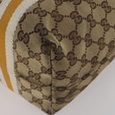 GUCCI GG Canvas Sherry Line Tote Bag 2 Set Beige Auth 193567-8