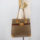 GUCCI Micro GG Supreme Web Sherry Line Bag Beige Gold 002 123 0174 Auth 193571-20