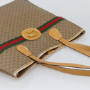 GUCCI Micro GG Supreme Web Sherry Line Bag Beige Gold 002 123 0174 Auth 193571-6