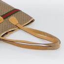 GUCCI Micro GG Supreme Web Sherry Line Bag Beige Gold 002 123 0174 Auth 193571-7