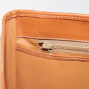 CELINE Macadam Canvas Tote Bag PVC Beige Gold Auth 193577-20