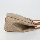 CELINE Macadam Canvas Tote Bag PVC Beige Gold Auth 193577-4