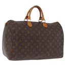 LOUIS VUITTON Monogram Speedy 40 Hand Bag M41522 LV Auth 193578-1