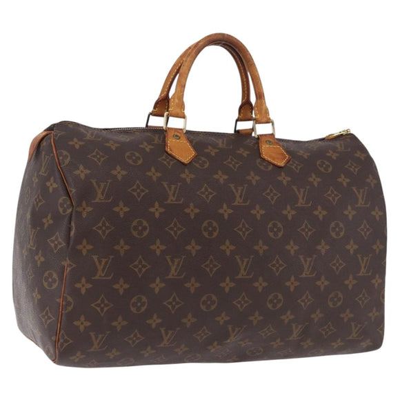 LOUIS VUITTON Monogram Speedy 40 Hand Bag M41522 LV Auth 193578