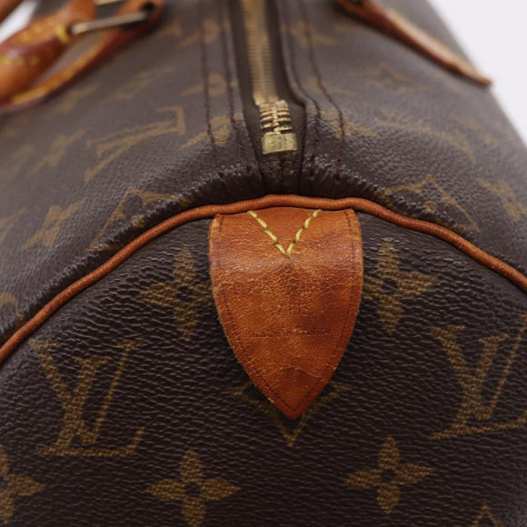 LOUIS VUITTON Monogram Speedy 40 Hand Bag M41522 LV Auth 193578