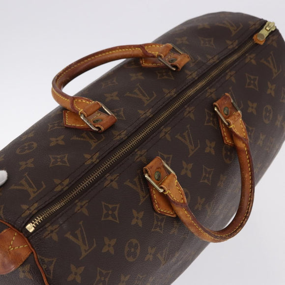 LOUIS VUITTON Monogram Speedy 40 Hand Bag M41522 LV Auth 193578