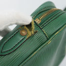 LOUIS VUITTON Epi Danube Shoulder Bag Green M45634 LV Auth 193584-8